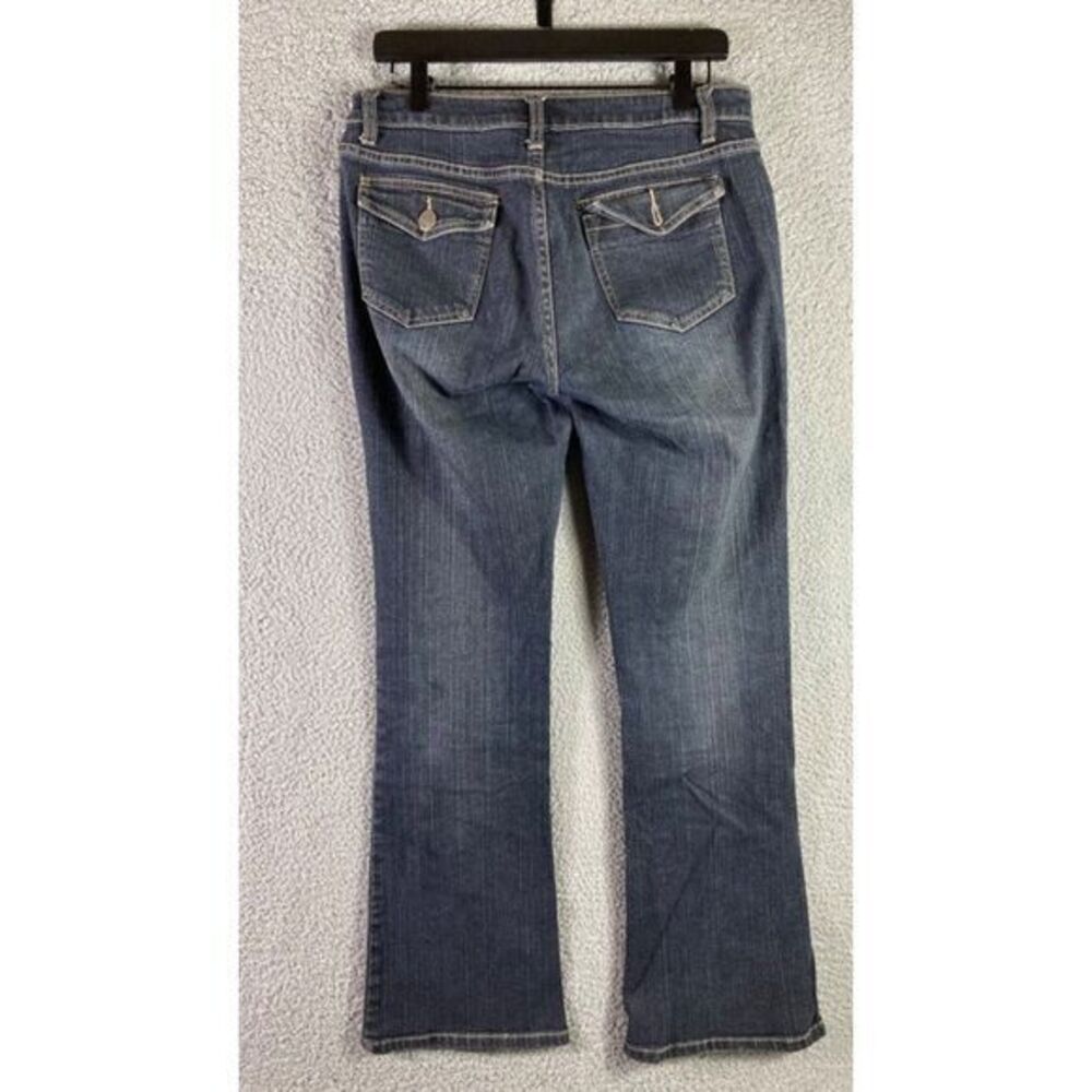 Fashion Bug Jeans Blue Size 5 Denim Bootcut Boot Cut Womens Stretch Mid Rise - Picture 6 of 12